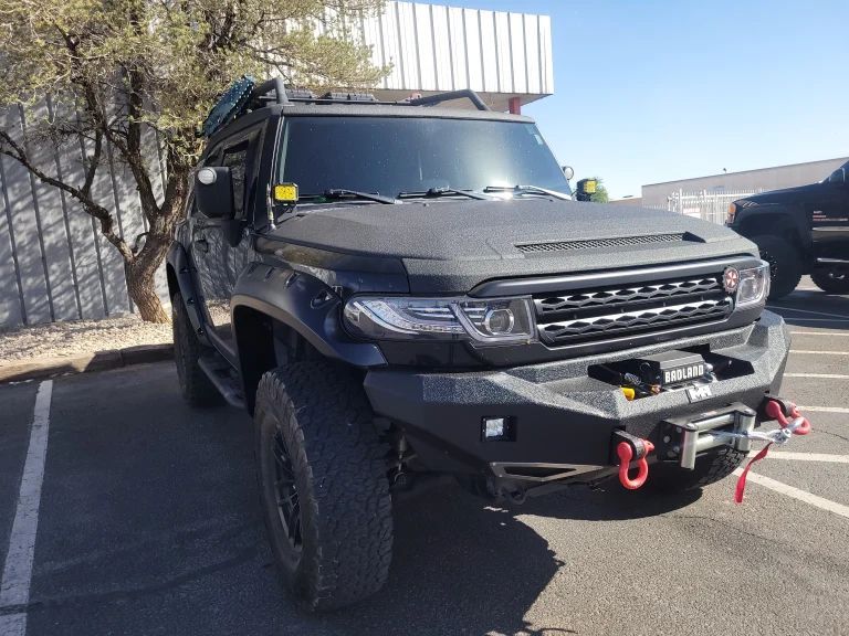 Grey Truck With Winch - Trucks Unique
