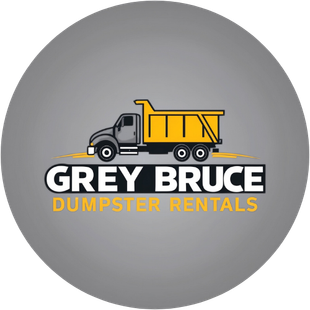 grey bruce dumpster rental logo