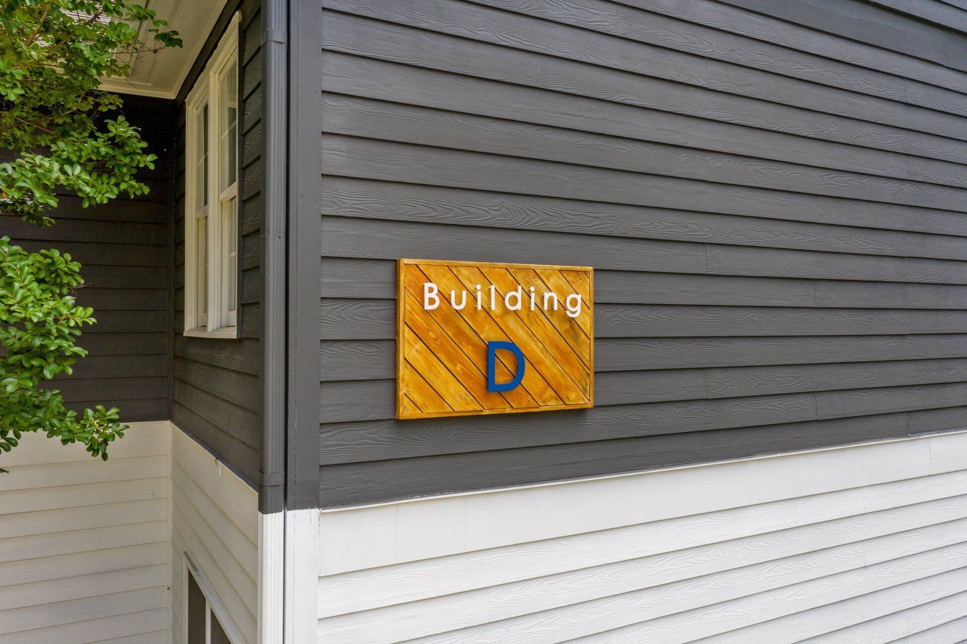 exterior with unit title