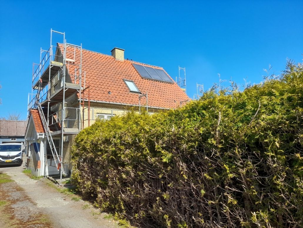 Værløse – nye fuger under og efter