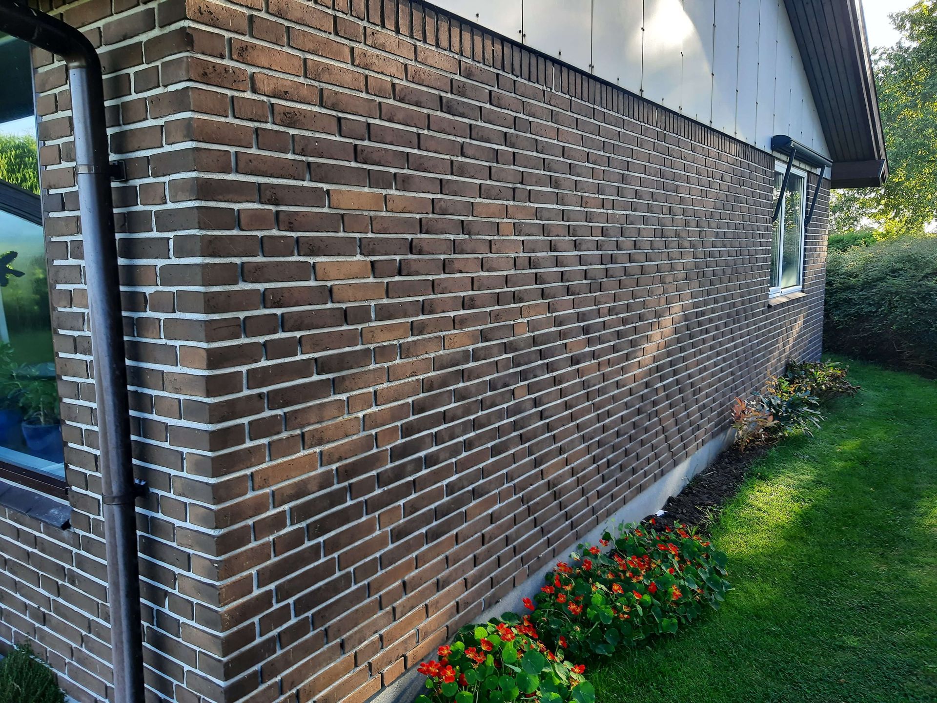 Allerød – skorsten før og efter