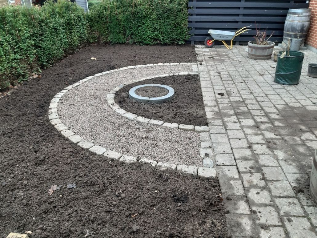 Allerød – have før og efter