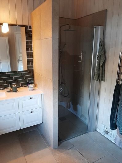 Allerød – skorsten før og efter