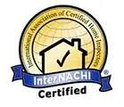 A logo for the international association of certified home inspectors.