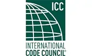 The logo for the international code council has a globe on it.