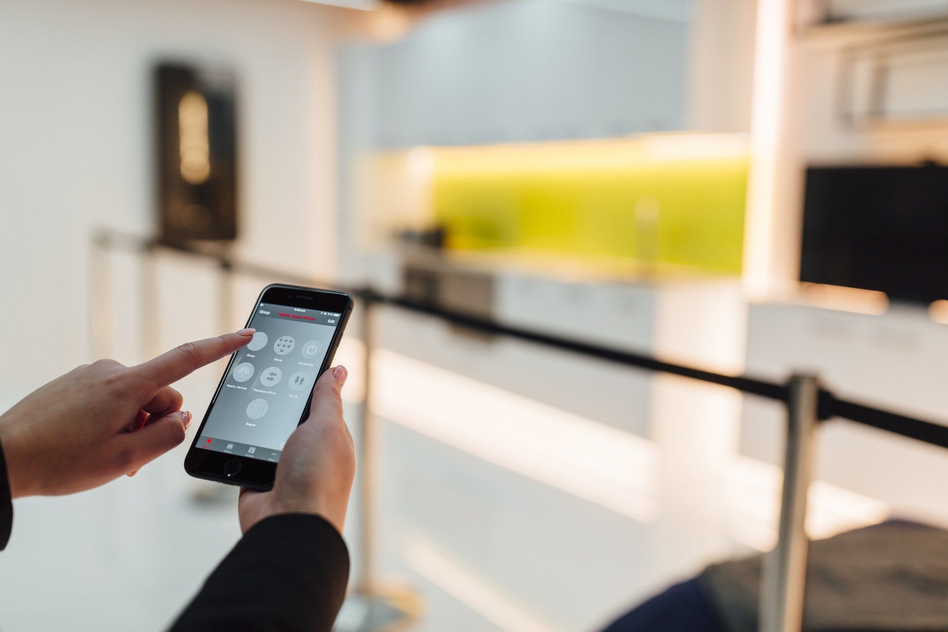 Connect App to control lights and more on mobile devices — Kitchen Flat Packs  In Berrimah, NT