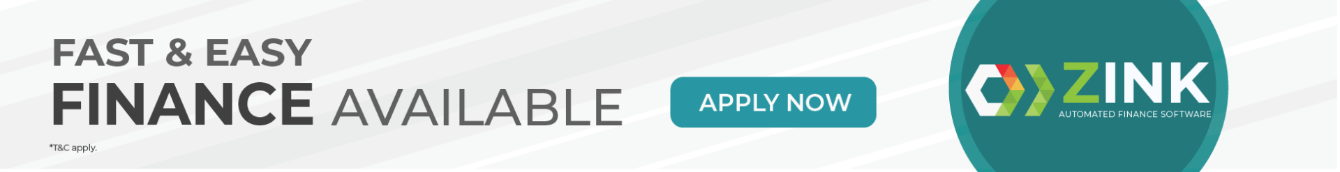 Fast And Easy, Finance Available Banner — Kitchen Flat Packs  In Berrimah, NT