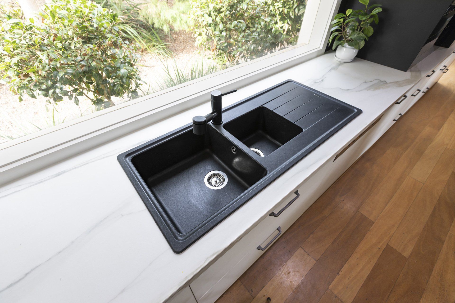 Quartz Sink Onyx 3 — Kitchen Flat Packs  In Berrimah, NT