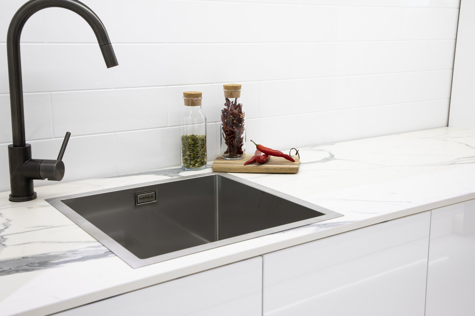 Squareline Sink + Tap — Kitchen Flat Packs  In Berrimah, NT