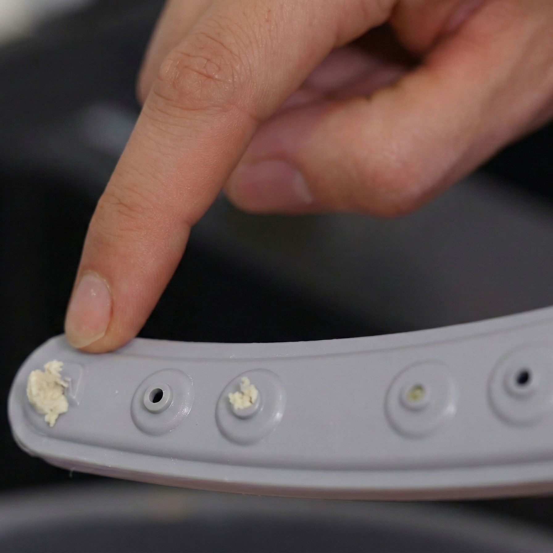 Sharp Water Solutions - Hard Water Deposits in Dishwasher Spray Arm