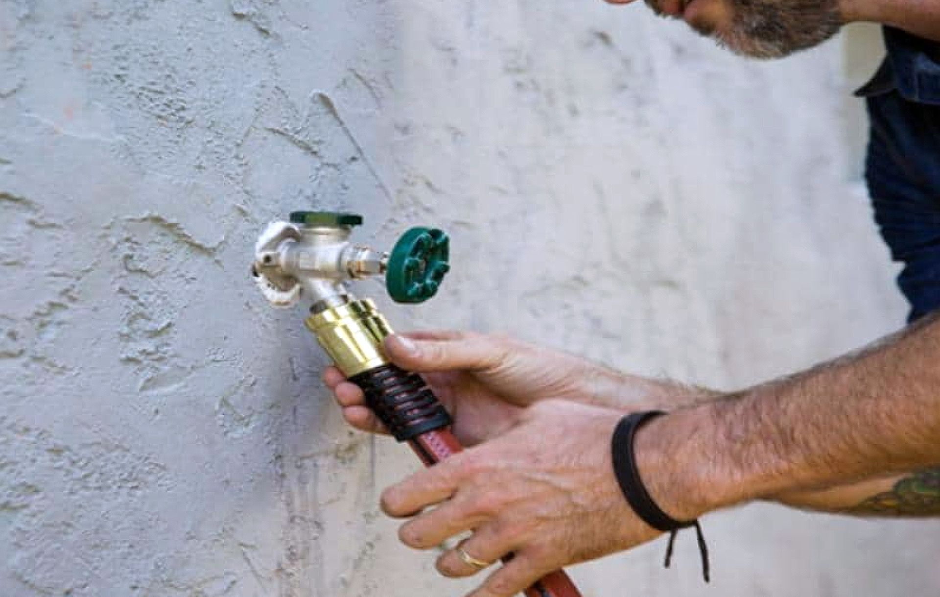 Check your outdoor faucets and hose bibs