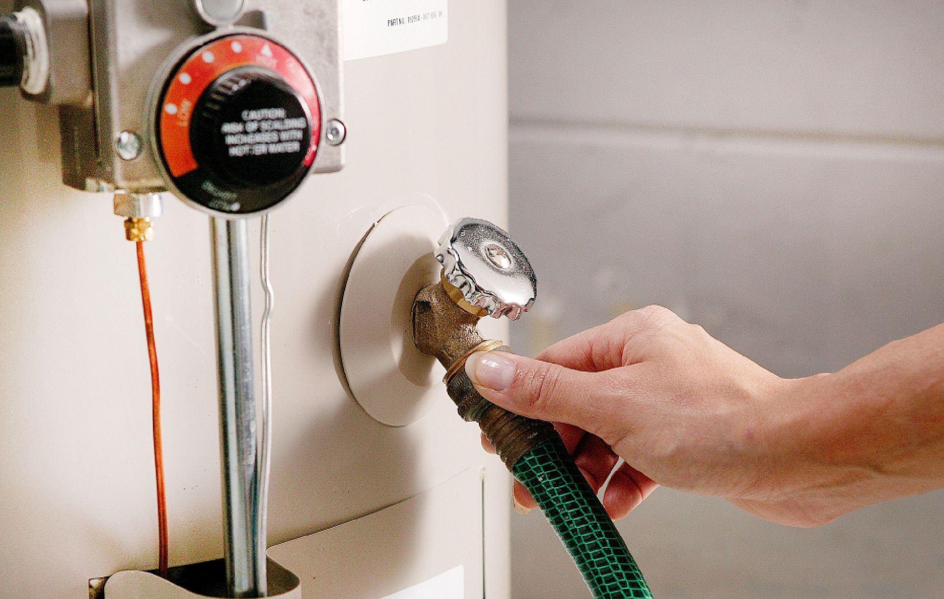 Flush your water heater