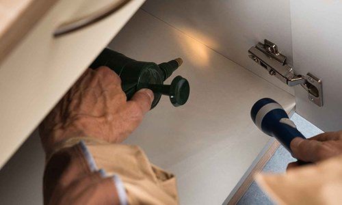 Man Spraying Pesticide — Pest Control in Mackay, QLD