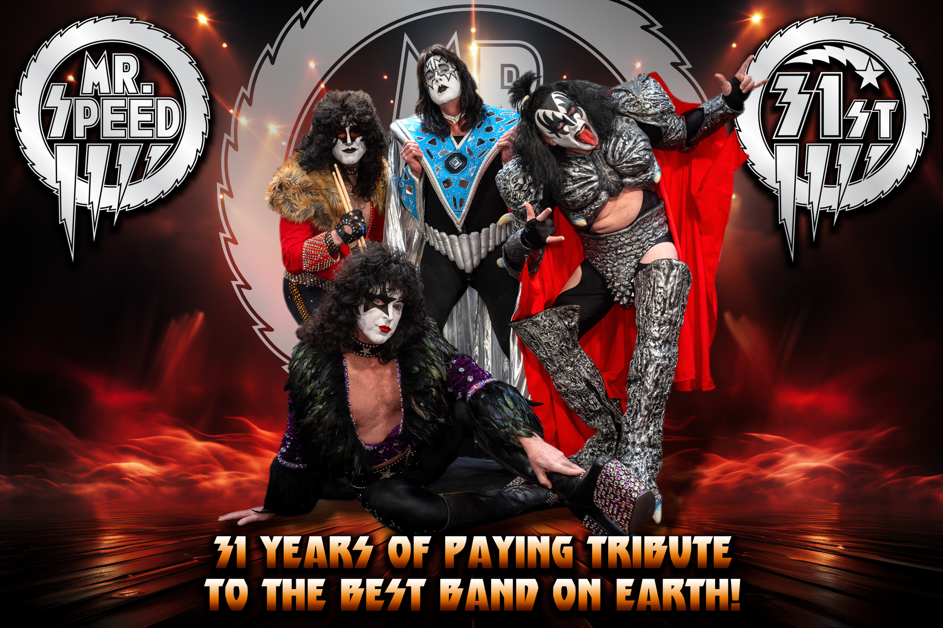 Mr. Speed band shot of 31st anniversary
