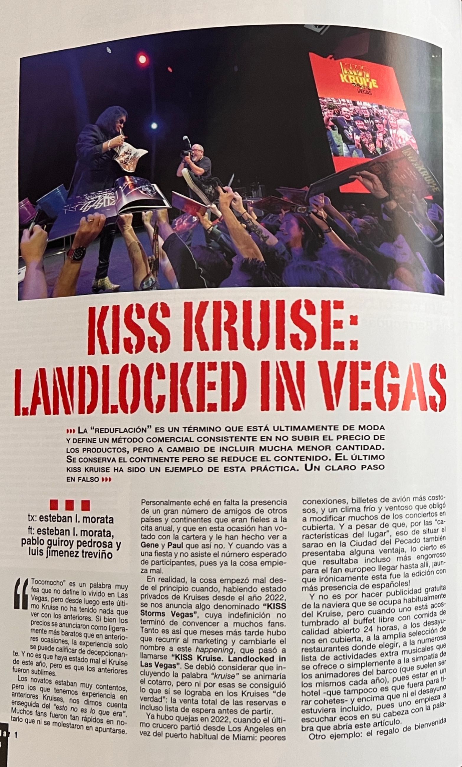 Popular 1 cover Spanish Magazine