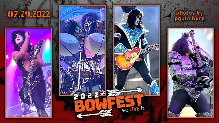 a poster for a concert called bowfest we live it