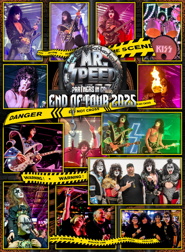 MR.SPEED: World's Best KISS Tribute: News 2025