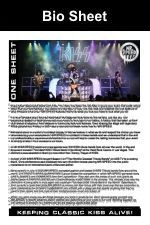 A bio sheet for a band called Mr. Speed, a tribute band to KISS.