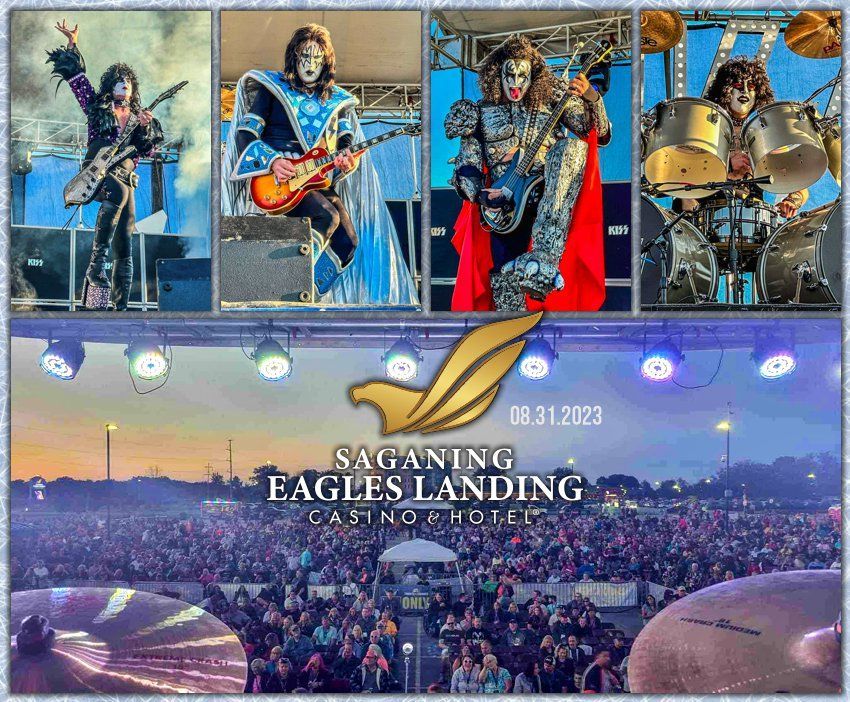 Saganic Eagles Landing Casino & Hotel logo and photo