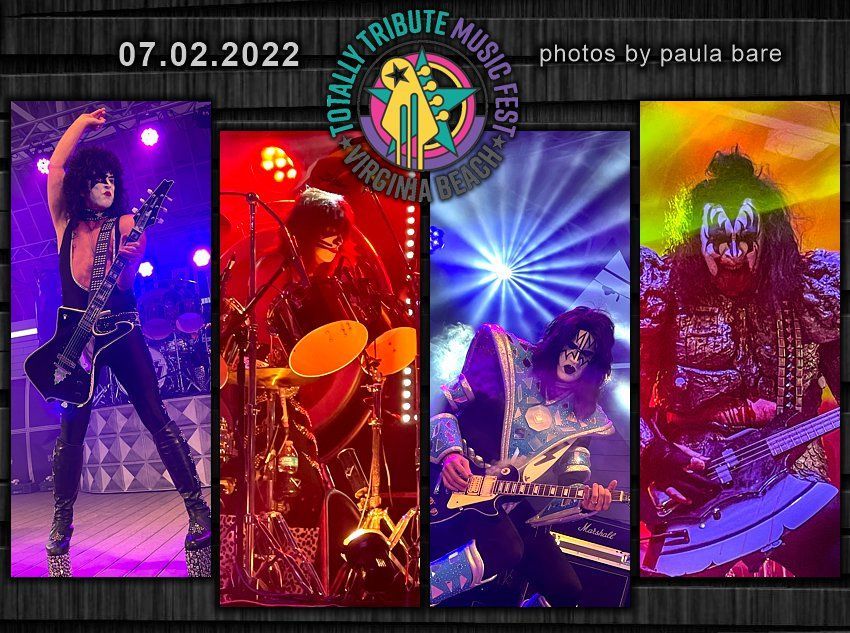 a poster for a totally tribute music festival