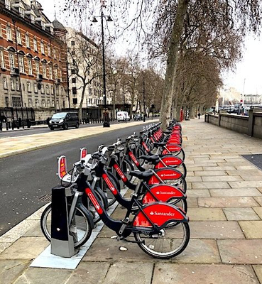 Boris bikes in London advectus executive chauffeur London Eye, London. advectus chauffeur. © Martin Jackson