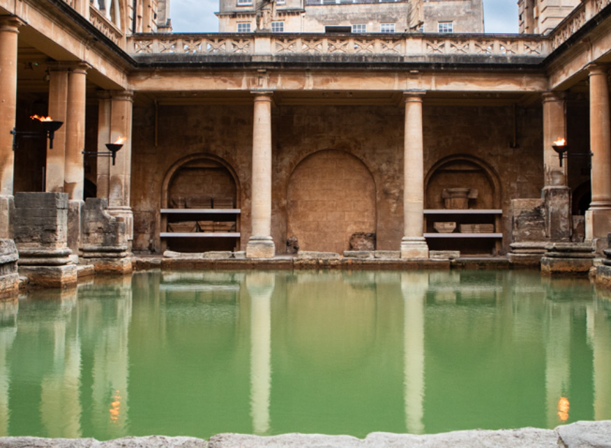 Roman Baths at Bath, England