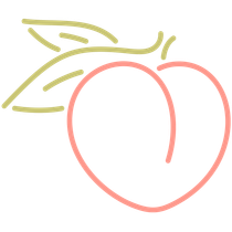 Wild and Peachy Logo