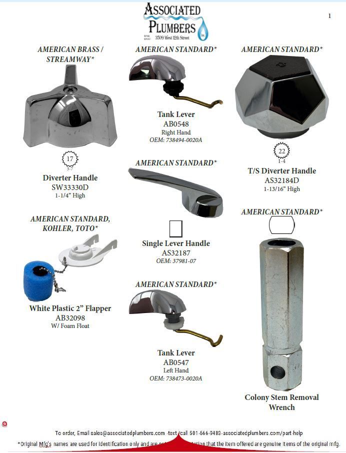 04-2025 update to parts catalog