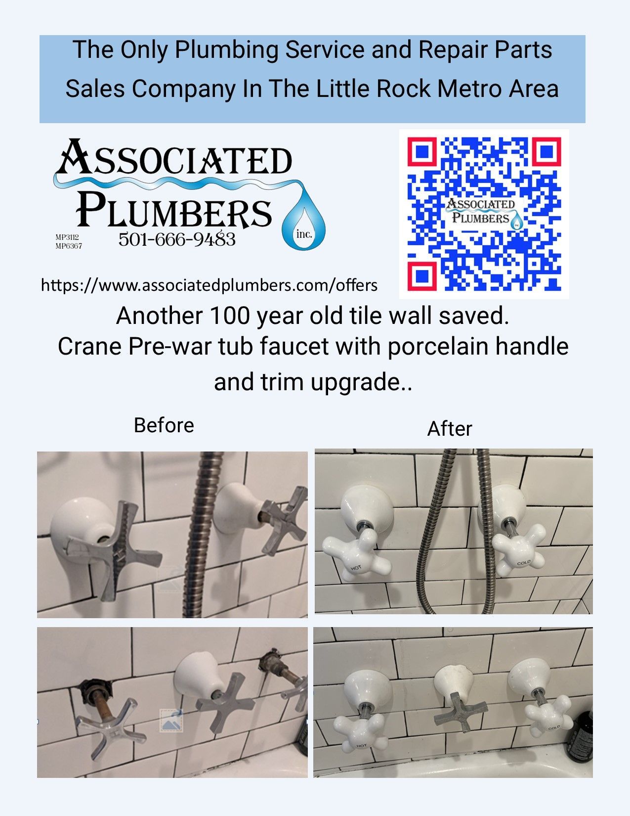 Crane prewar faucet rebuild