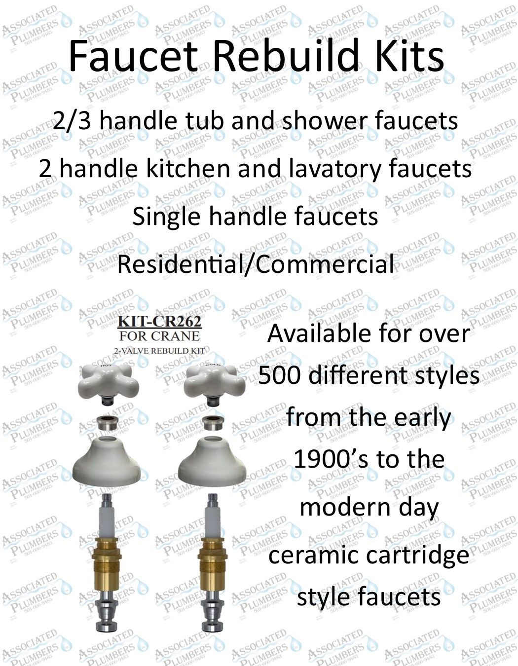 Faucet Rebuild Kit Catalog