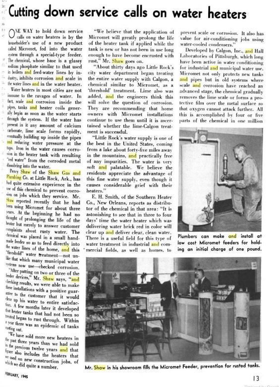 Shaw Gas and Plumbing