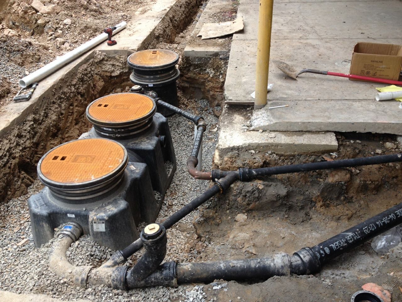 Shipley donuts grease trap