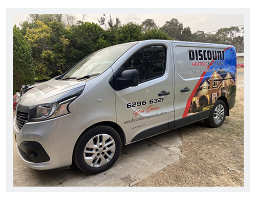 Company Van — Canberra , ACT — Discount Plumbing Heating & Cooling