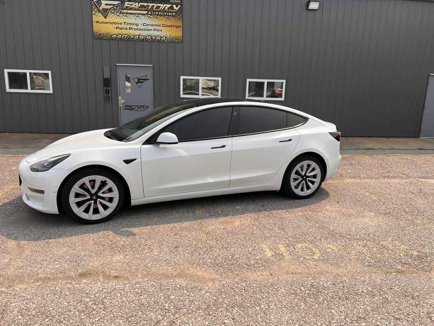 White Car Window Tinting