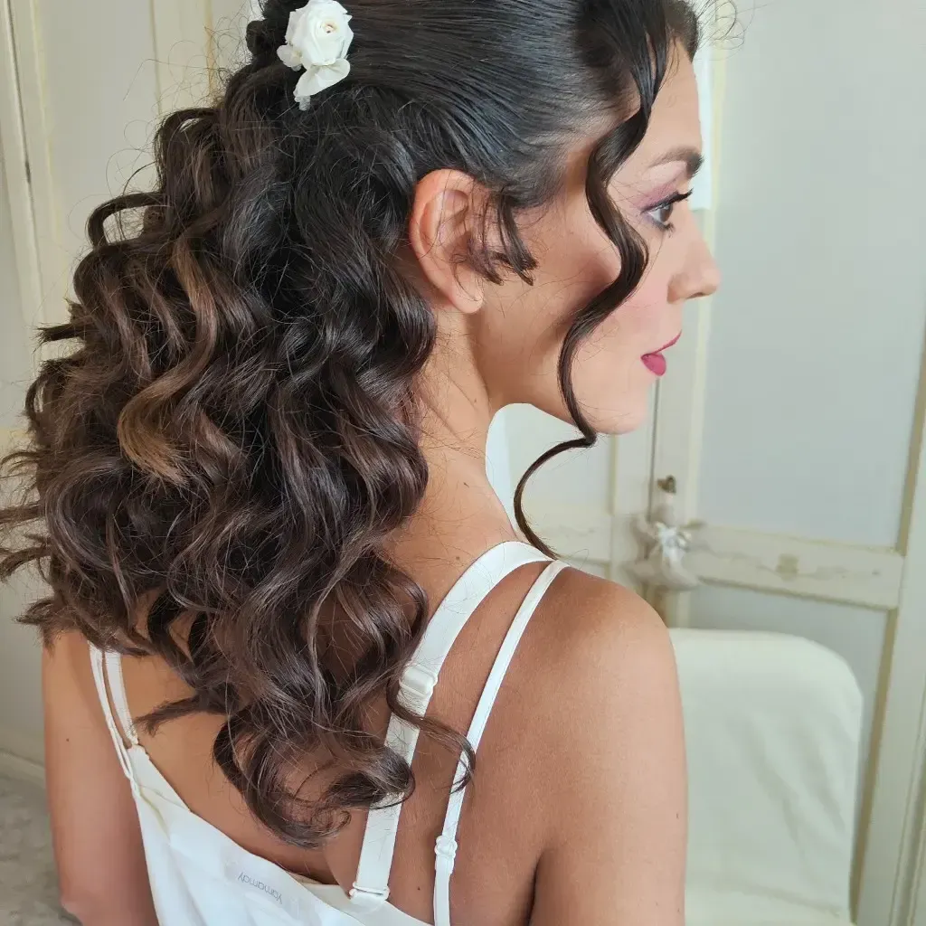 Acconciatura per la sposa