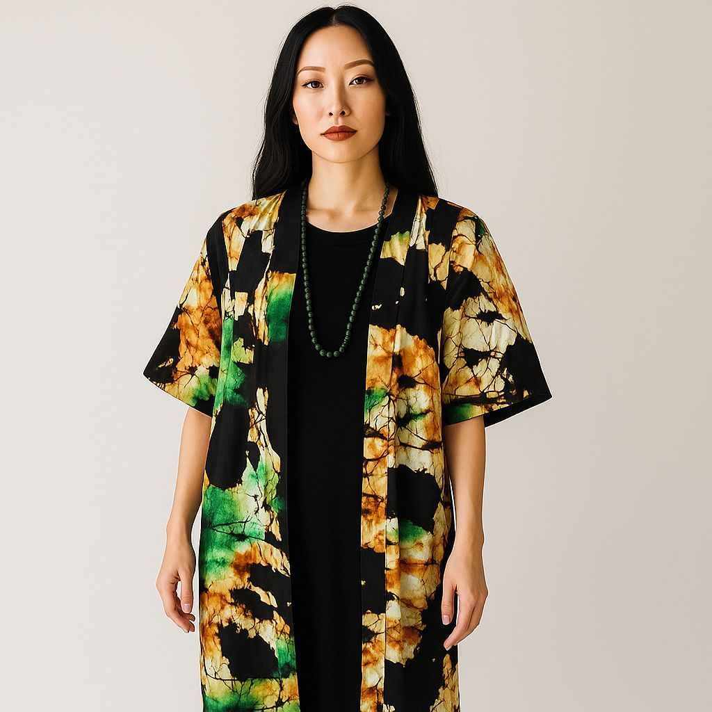 Three-Quarter Length Kimono