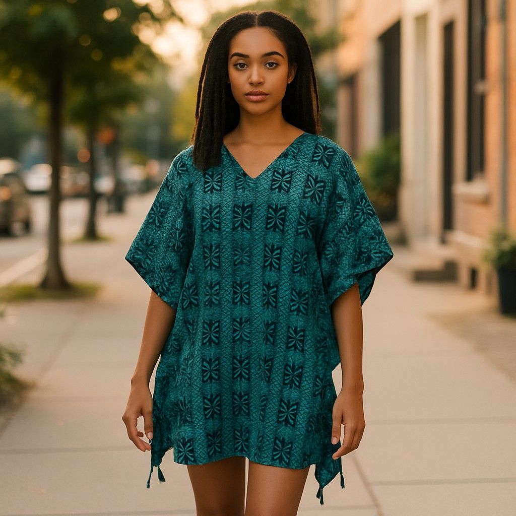 Nigerian Print Bubu Dress