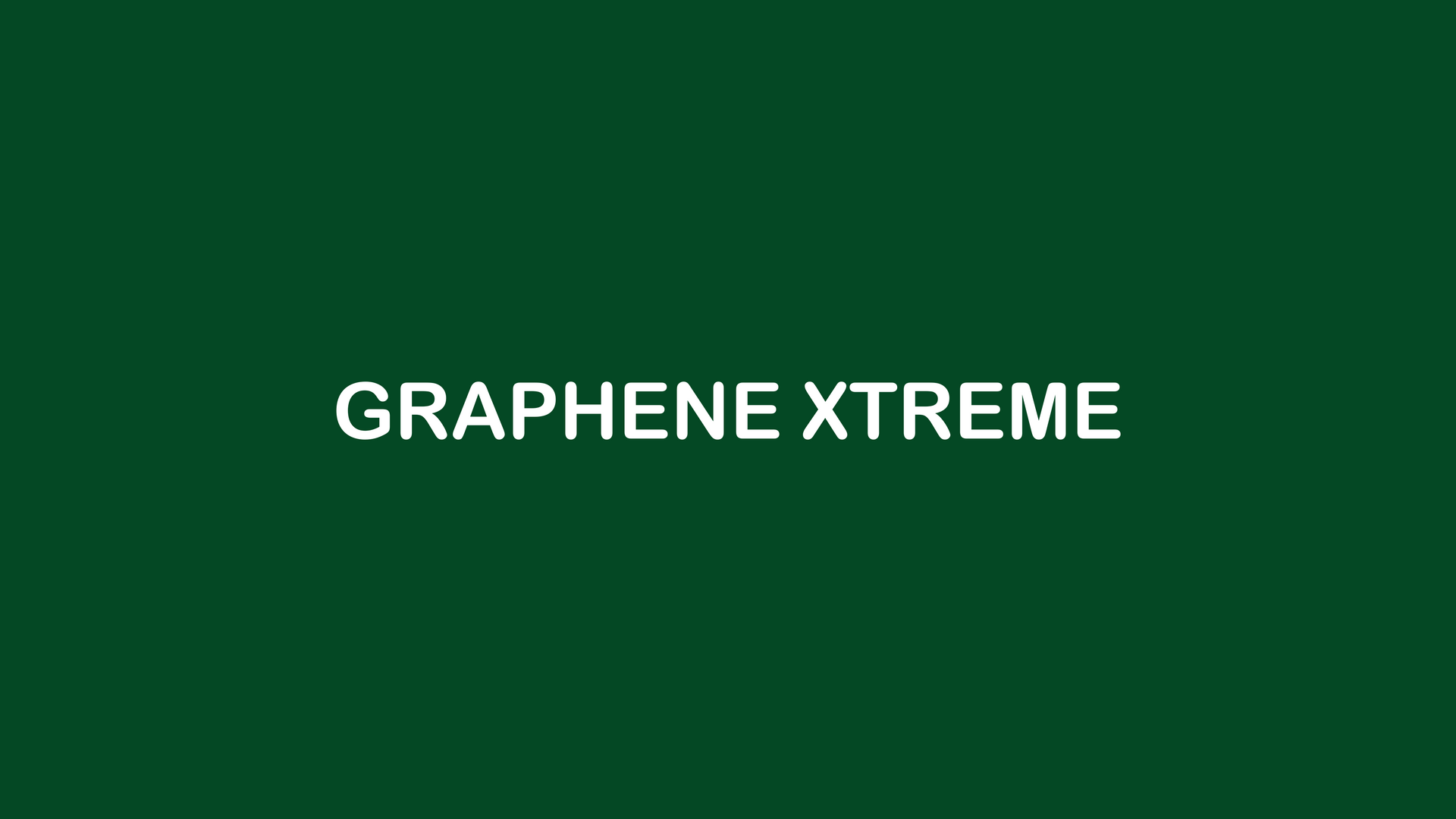 A green background with the words graphene xtreme on it