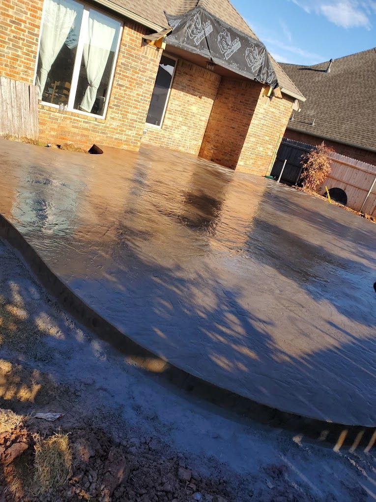 concrete patio installation in North York ontario