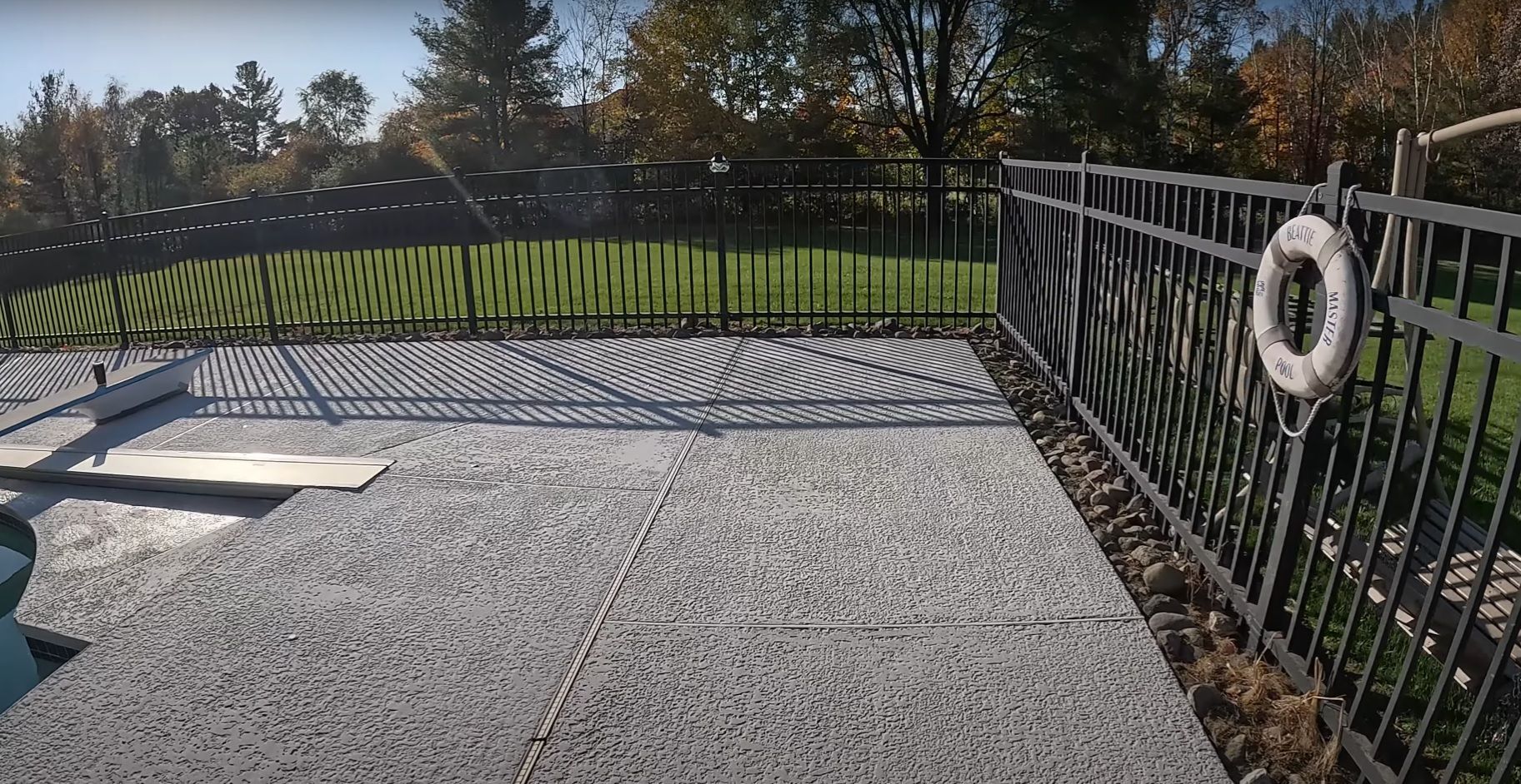 concrete pool deck in north york ontario