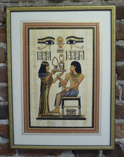 Framed Pharaoh Image — Alexandria, VA — Buchanan and Kiguel Fine Custom Picture Framing