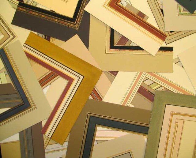 Pile of French Matting Frame — Alexandria, VA — Buchanan and Kiguel Fine Custom Picture Framing