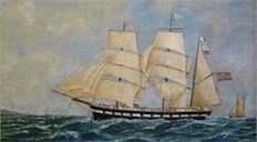 Painting of Boat — Alexandria, VA — Buchanan and Kiguel Fine Custom Picture Framing