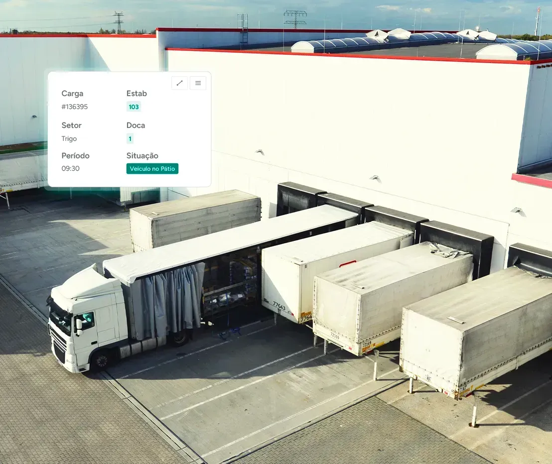 Gestão de Pátios otimizada para operações sem gargalos