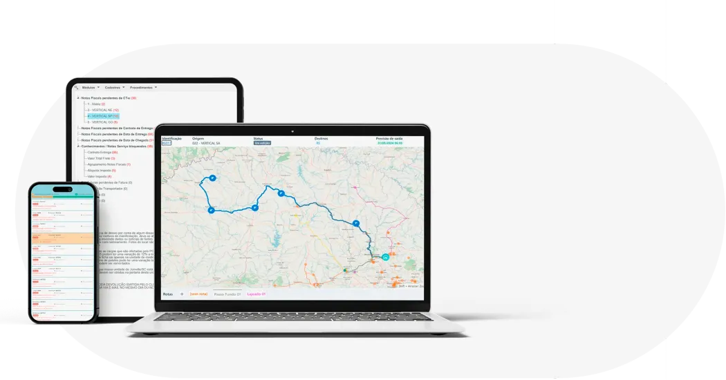 soluções para gestão de transportes e logística de embarcadores