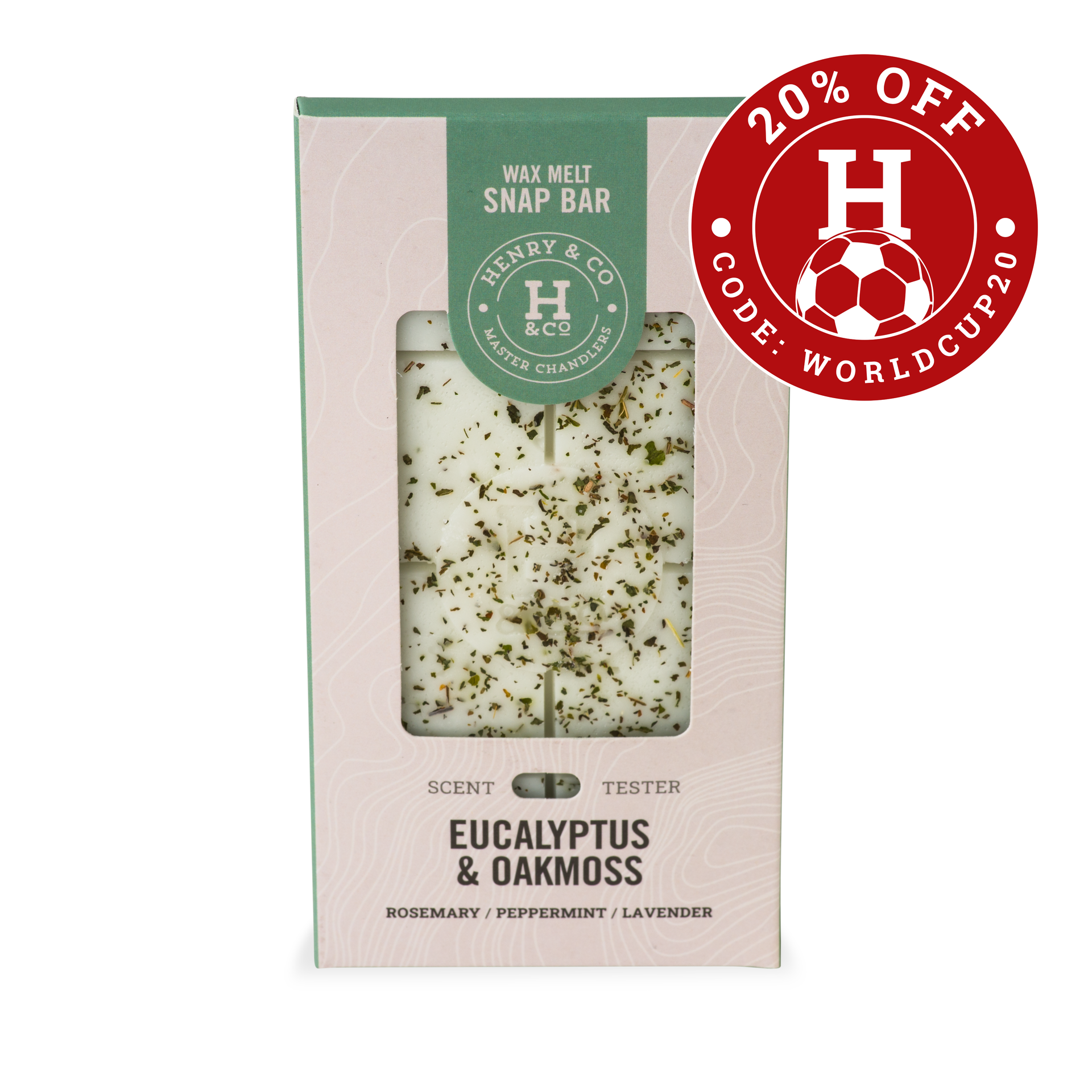EUCALYPTUS & OAKMOSS wax melt bar