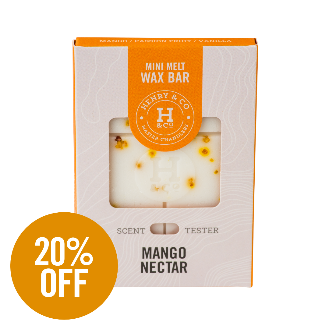 mango nectar mini wax melt bar