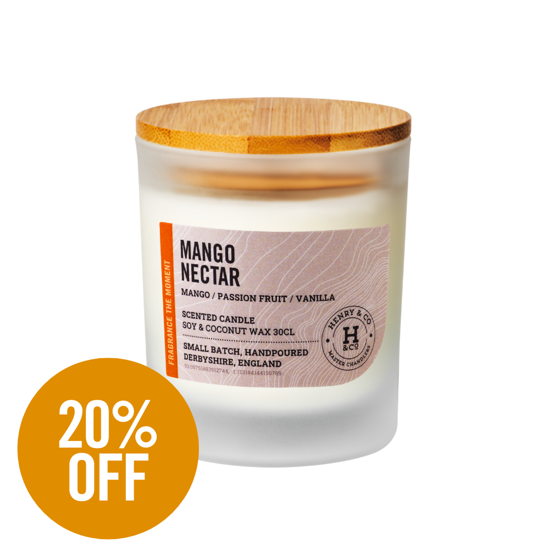 mango nectar scented candle