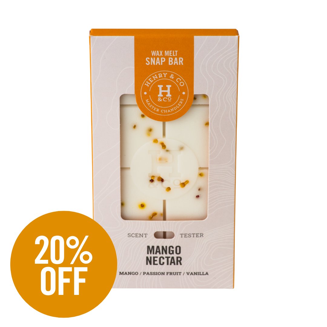 mango nectar wax melt bar