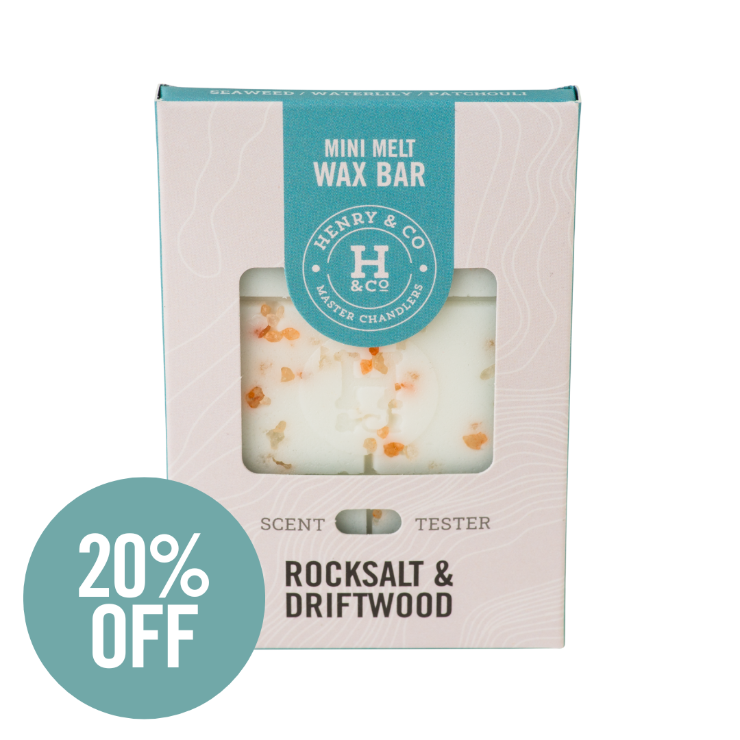 ROCKSALT & DRIFTWOOD MINI WAX MELT BAR